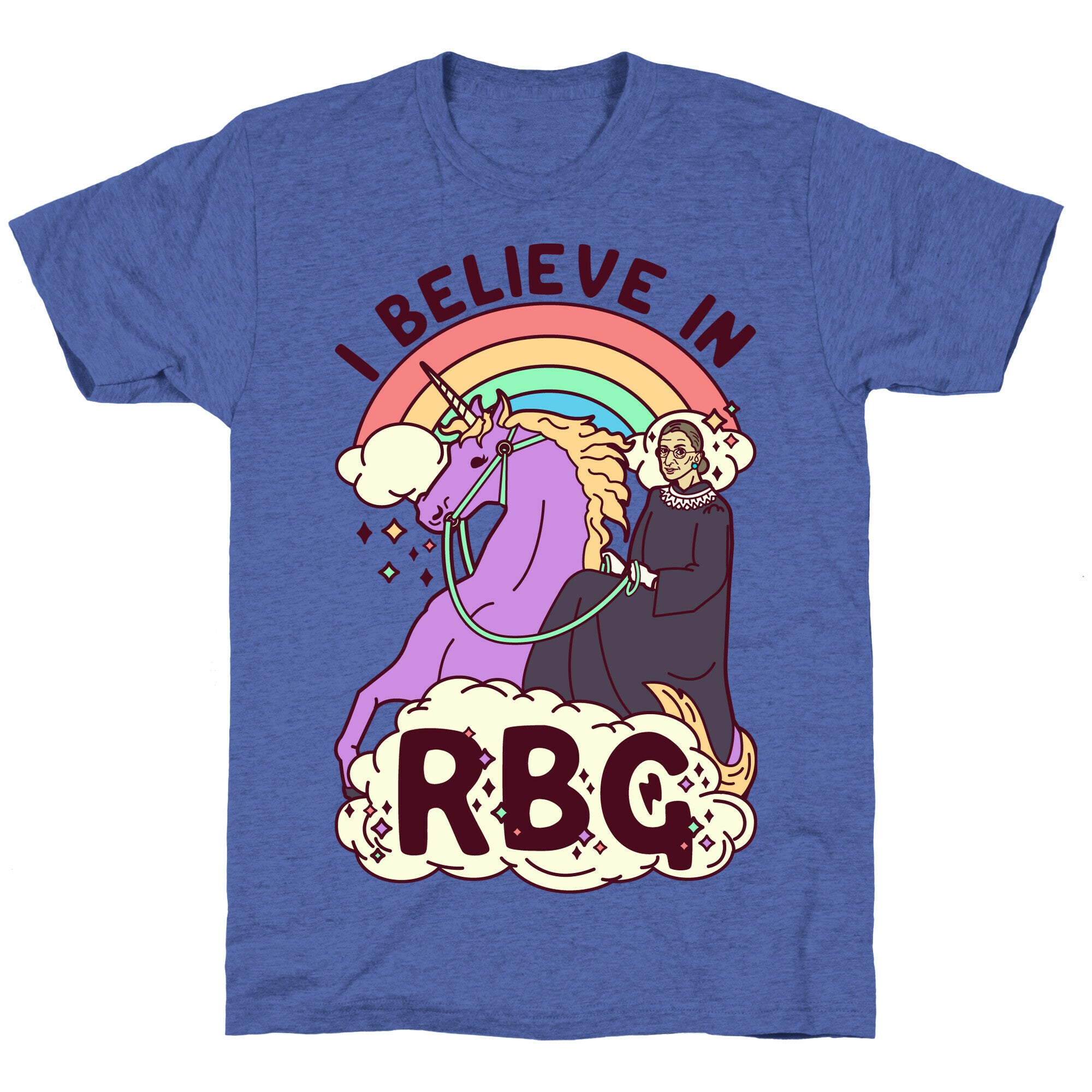 I Believe in RBG Unisex Triblend Tee